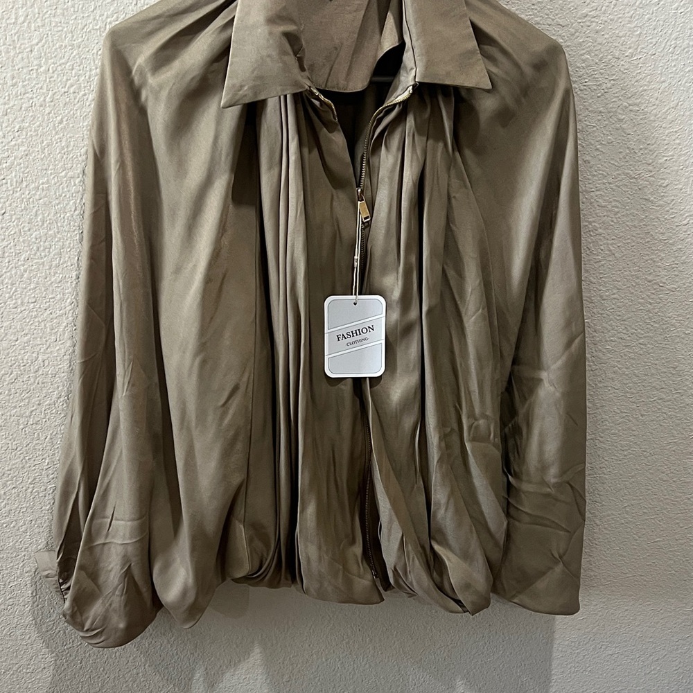Elegant Tan Women's Jacket